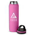 Aspen Green Charity Pink Tumbler Lid Off