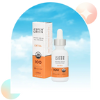 Aspen Green Extra CBD Oil Tincture & Box - USDA Certified Organic, 100mg/ml CBD, Citrus Flavor