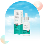 Aspen Green Extra CBD Oil Tincture & Box - USDA Certified Organic, 100mg/ml CBD, Mint Flavor