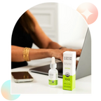 Aspen Green Extra Unflavored CBD oil with box on table