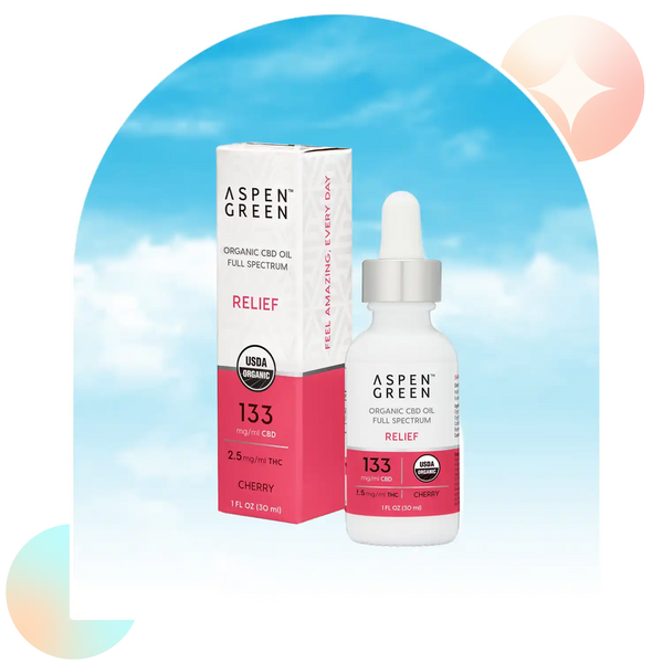Relief Full Spectrum CBD Oil – Aspen Green