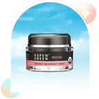 Aspen Green Rouse Full Spectrum CBD Intimacy Cream - USDA Certified Organic, 6700mg CBD