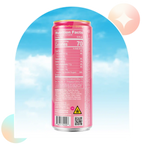 Aspen Green Strawberry Margarita THC drink nutrition facts against a blue sky background