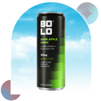 BOLO Sour Apple Sonic 10mg THC drink front view