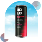 BOLO Waterberry Wave 10mg THC drink front view